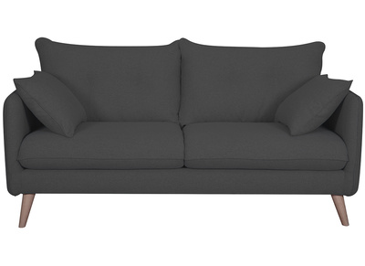 Canap&eacute; scandinave 3 places gris anthracite GUILTY