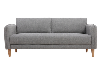 Canap&eacute; scandinave 3 places gris clair KURT - Miliboo & St&eacute;phane Plaza
