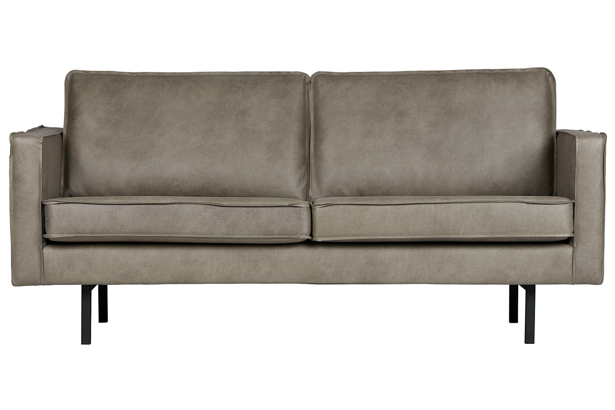 Canap� vintage 3 places gris ASPEN