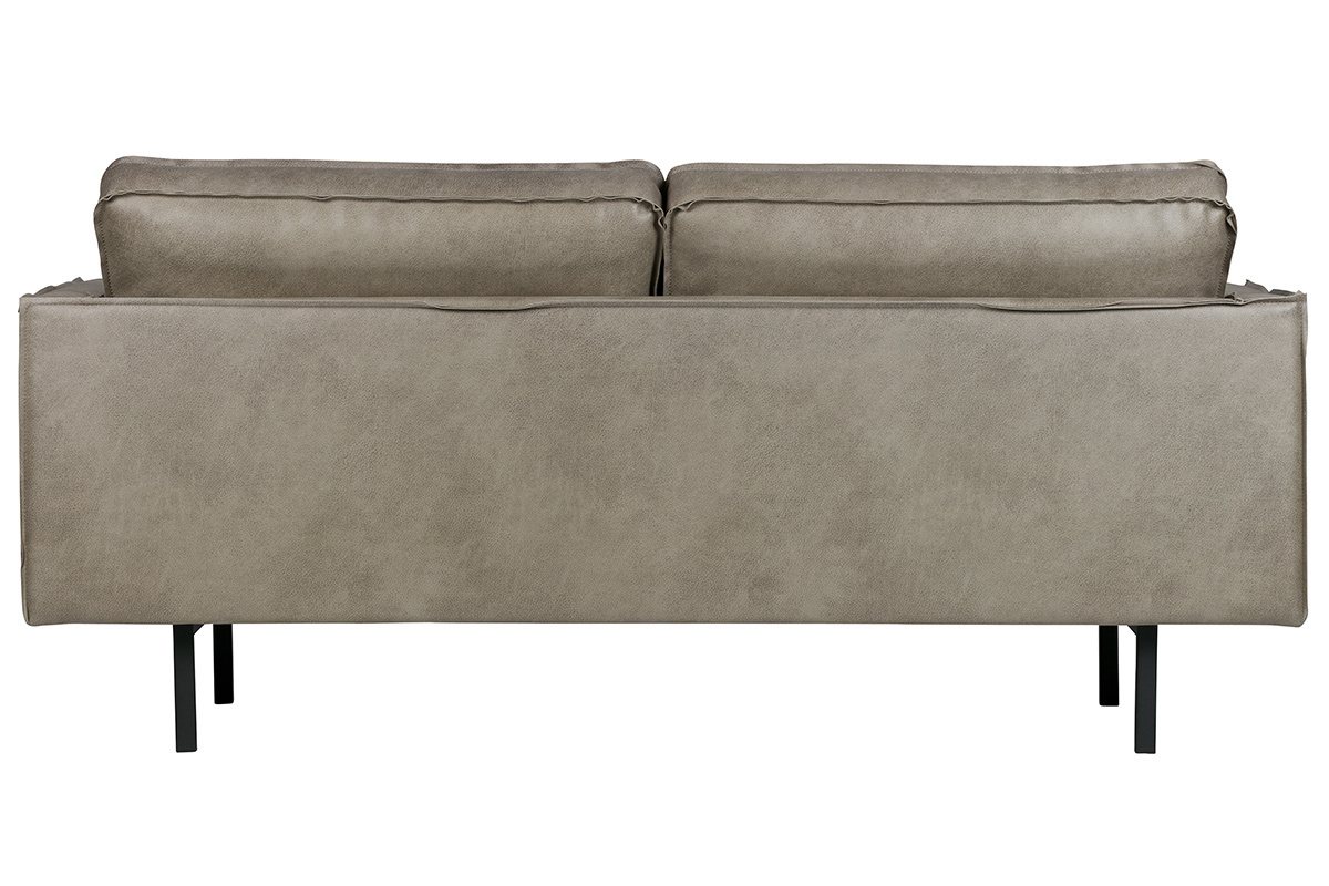 Canap� vintage 3 places gris ASPEN