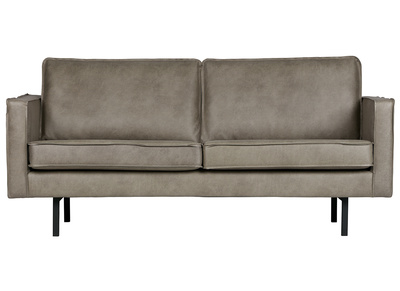 Canap&eacute; vintage 3 places gris ASPEN