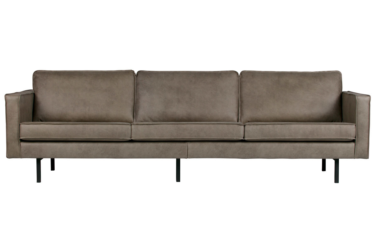 Canap� vintage 4 places gris ASPEN