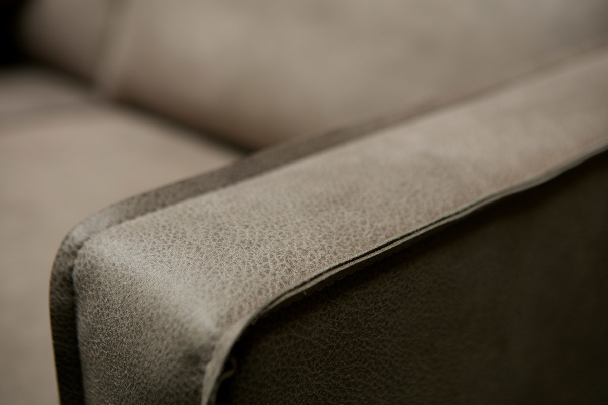 Canap� vintage 4 places gris ASPEN