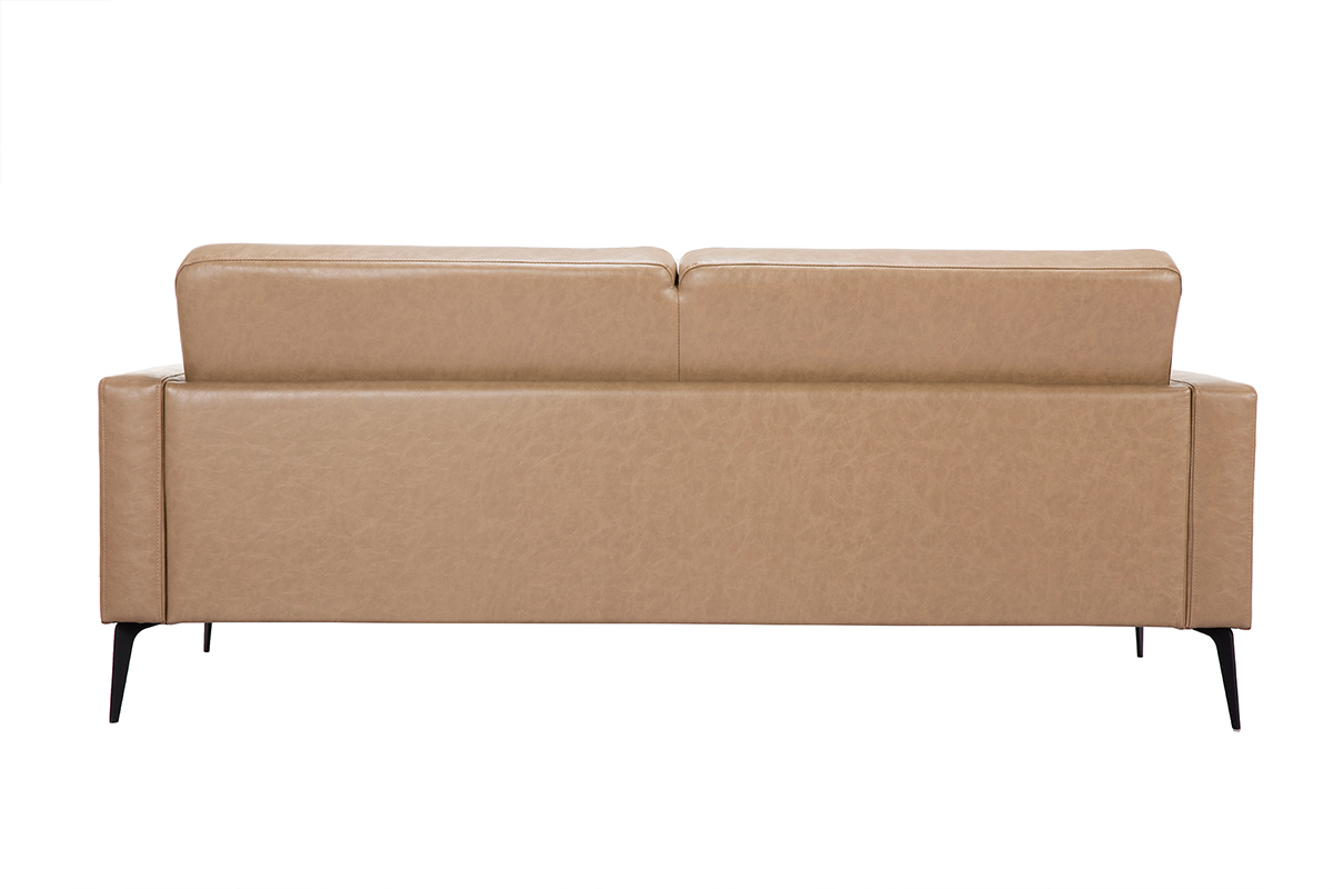 Canap� vintage camel 3 places RICCI