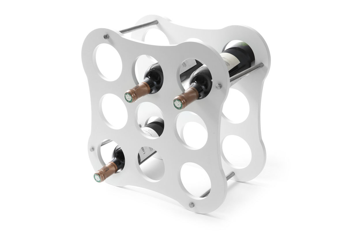 Casier � vin design blanc CAHORS