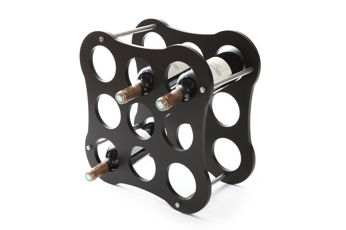 Casier � vin design noir CAHORS