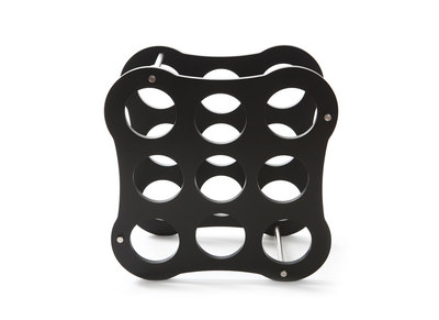 Casier &agrave; vin design noir CAHORS