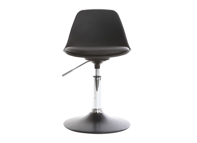 Chaise de bureau design enfant noire STEEVY