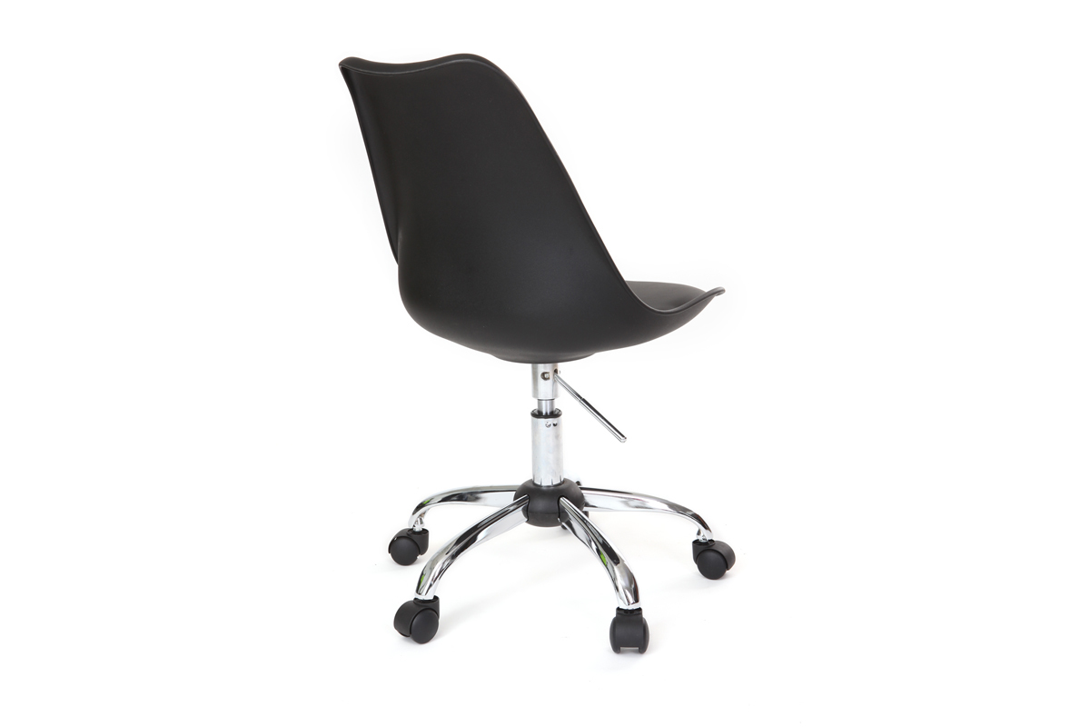 Chaise de bureau design noire NEW STEEVY