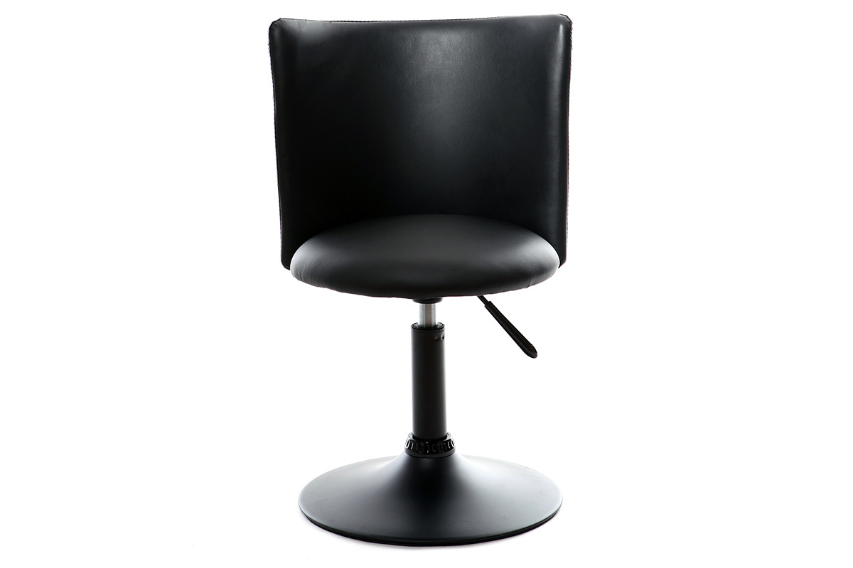 Chaise de bureau enfant noire NEW ROCK