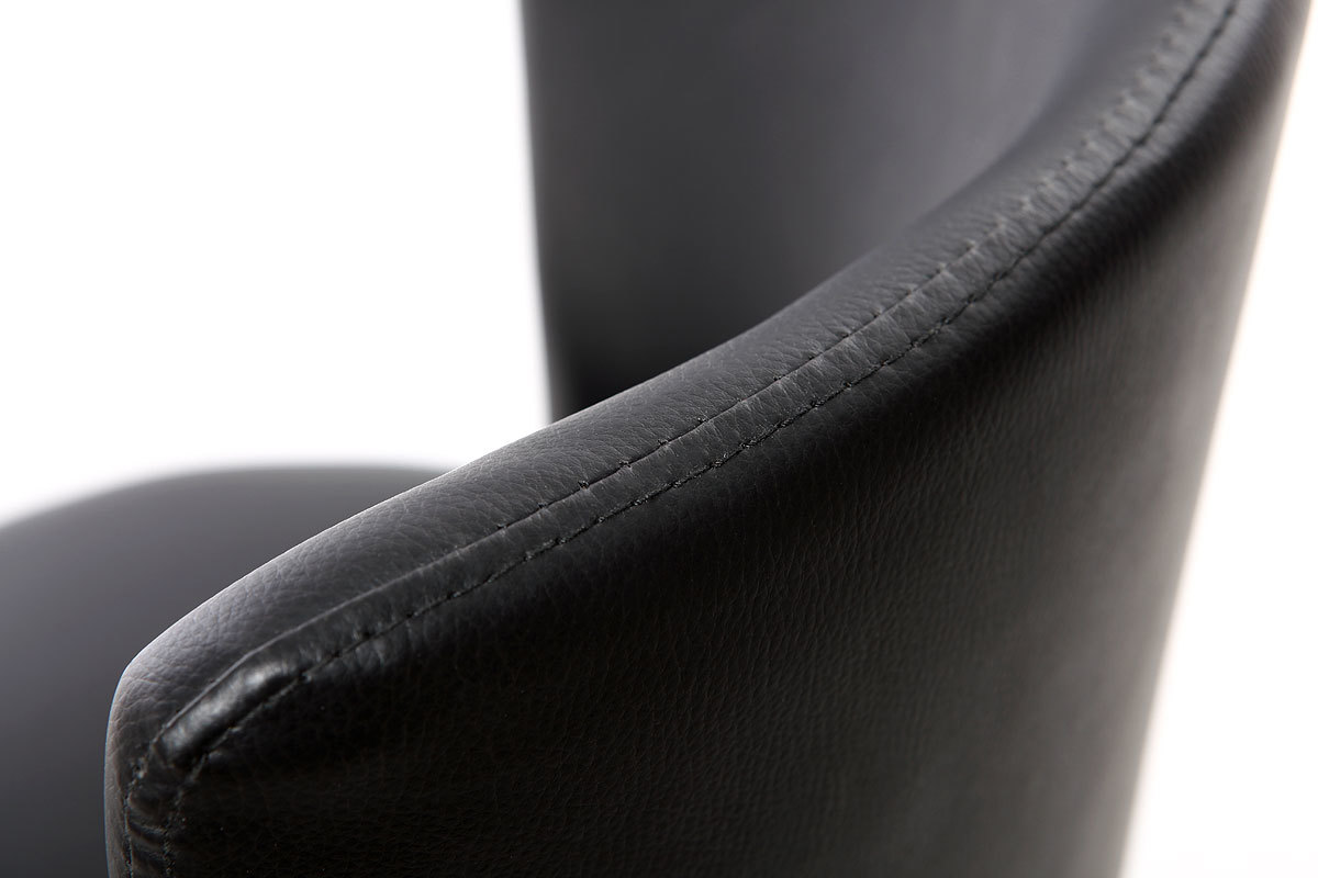 Chaise de bureau enfant noire NEW ROCK