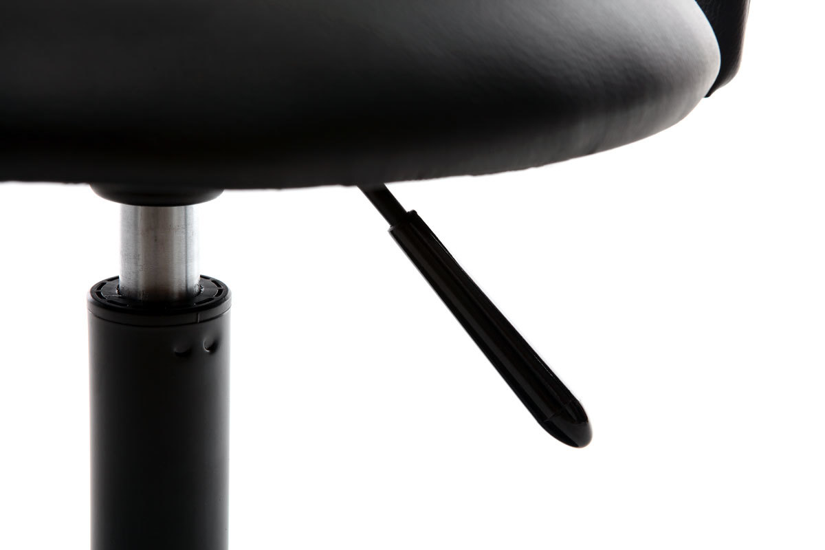 Chaise de bureau enfant noire NEW ROCK