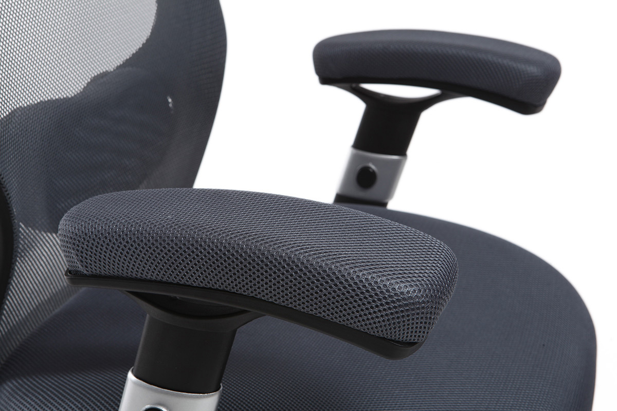 Chaise de bureau ergonomique gris ULTIMATE V2