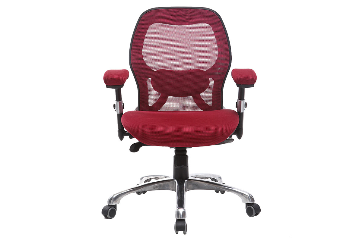 Chaise de bureau ergonomique rouge ULTIMATE V2