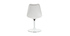 Chaise design pivotant blanc mat STEEVY V2