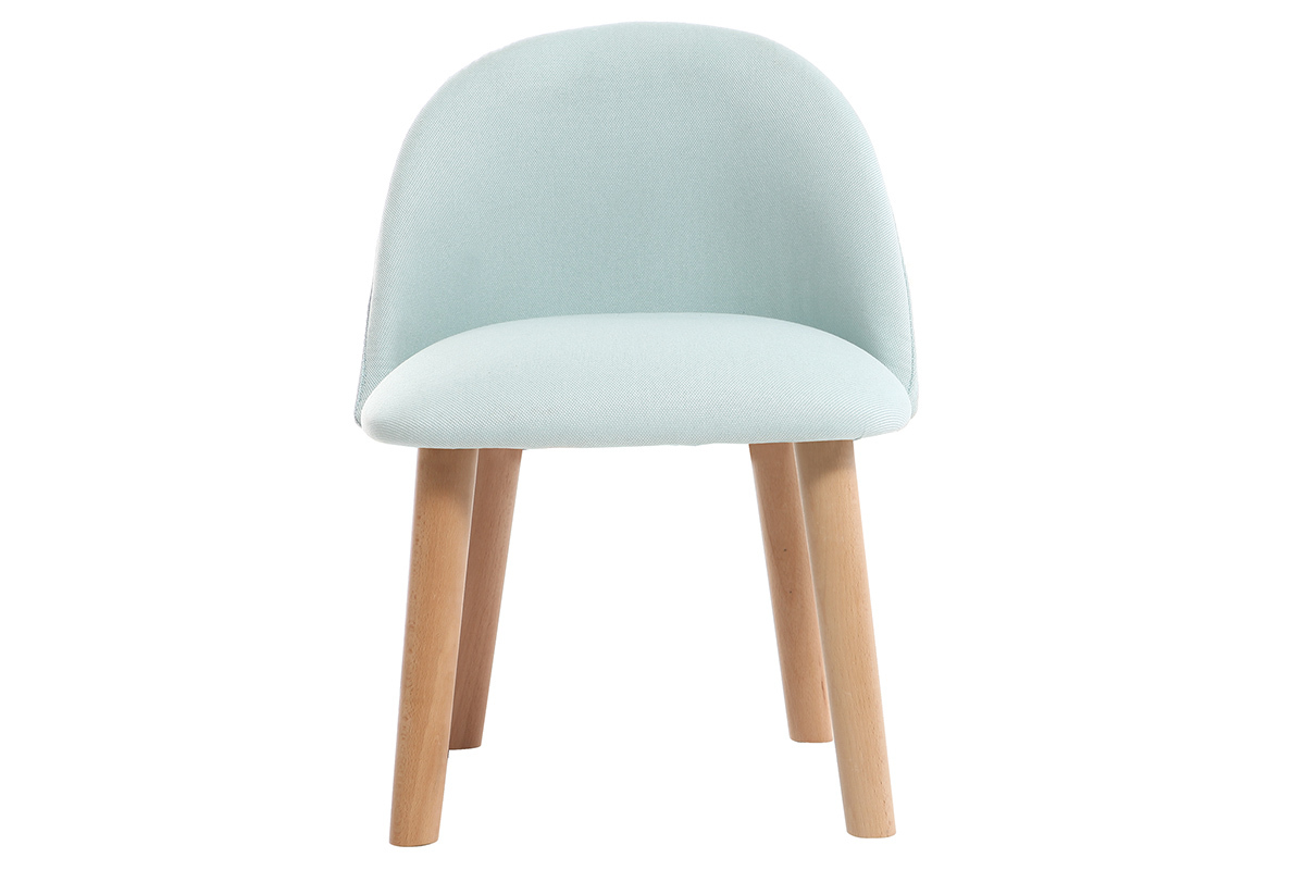 Chaise enfant design menthe � l'eau BABY CELESTE