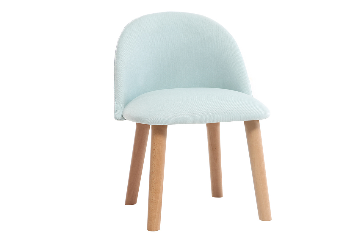 Chaise enfant design menthe � l'eau BABY CELESTE