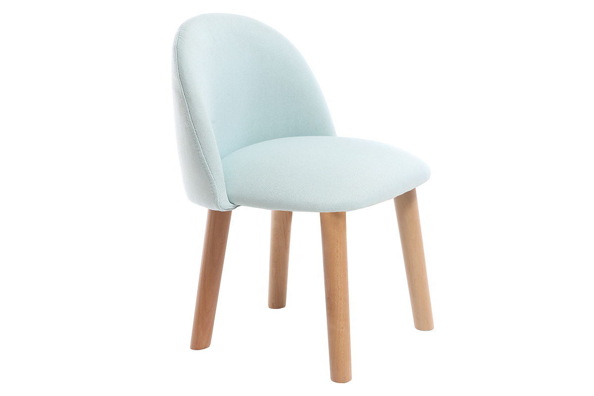 Chaise enfant design menthe � l'eau BABY CELESTE