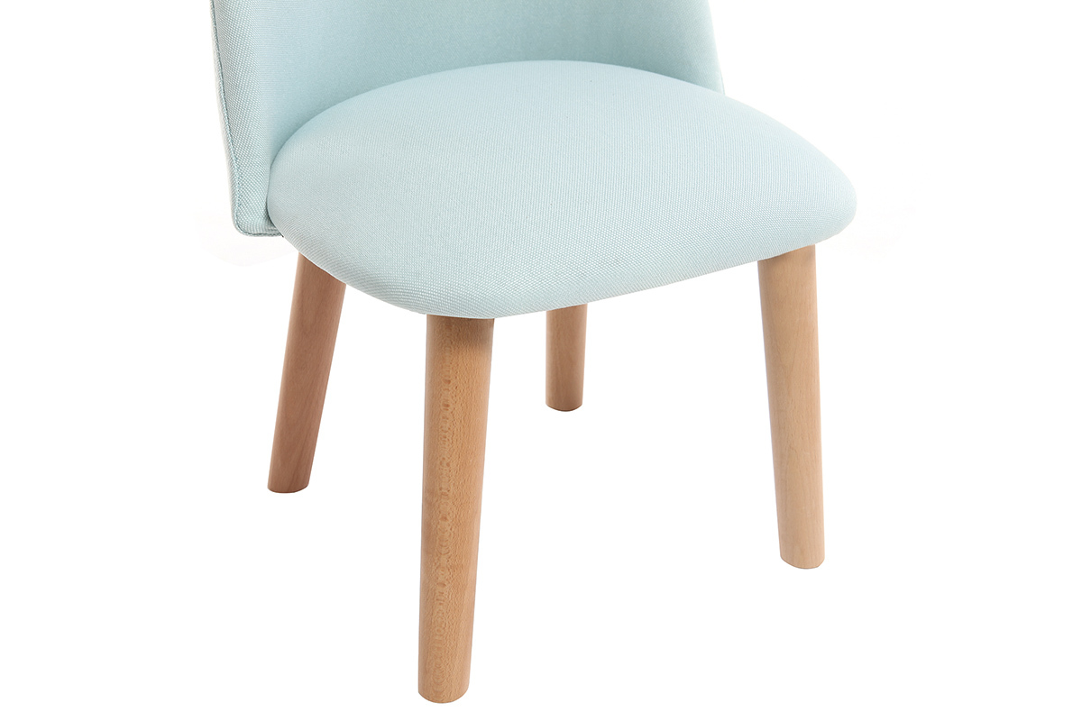 Chaise enfant design menthe � l'eau BABY CELESTE