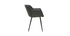 Chaises design noires (lot de 2) NERO