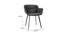 Chaises design noires (lot de 2) NERO