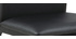Chaises design noires (lot de 4) LUCKY