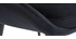 Chaises en velours noir (lot de 2) HOLO