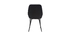 Chaises en velours noir (lot de 2) HOLO