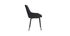 Chaises en velours noir (lot de 2) HOLO