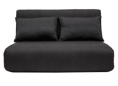 Chauffeuse convertible 2 places design gris anthracite SLEEPER