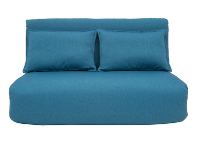 Chauffeuse convertible design bleu canard 2 places SLEEPER