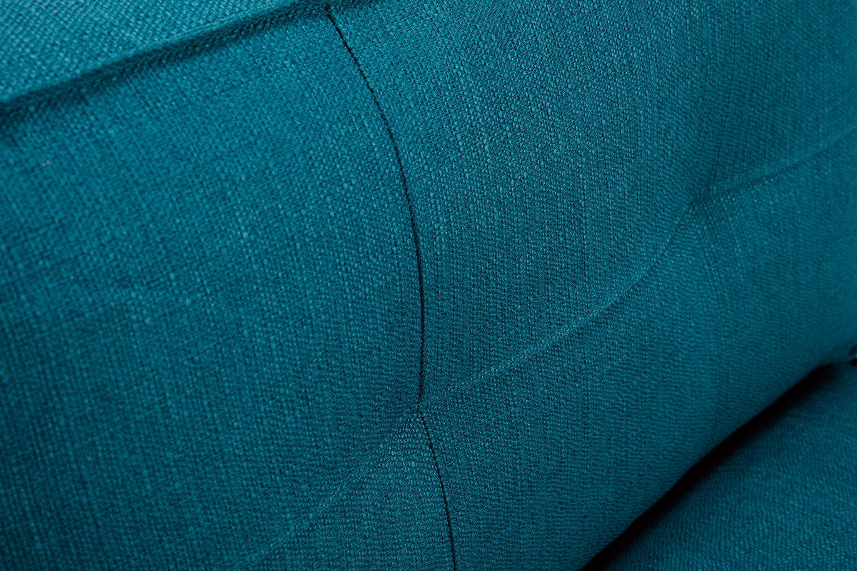 Chauffeuse convertible design bleu SALLY