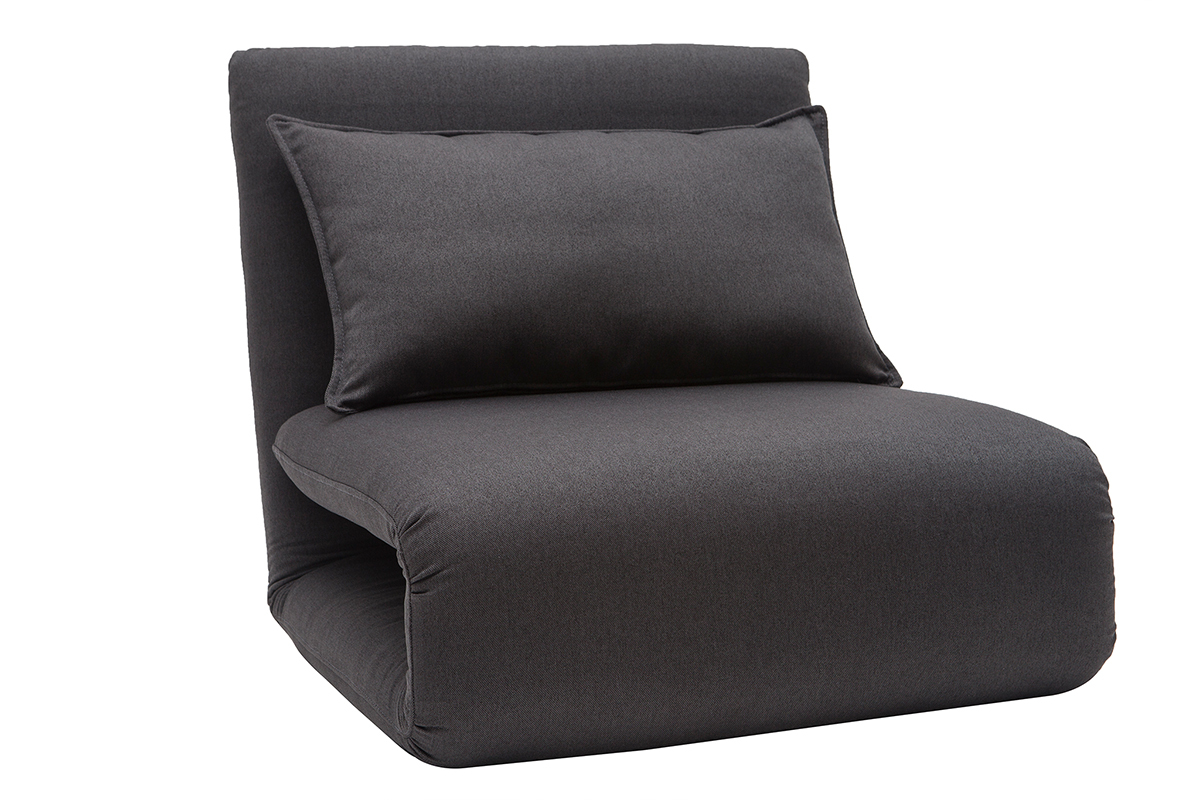 Chauffeuse convertible design gris anthracite SLEEPER