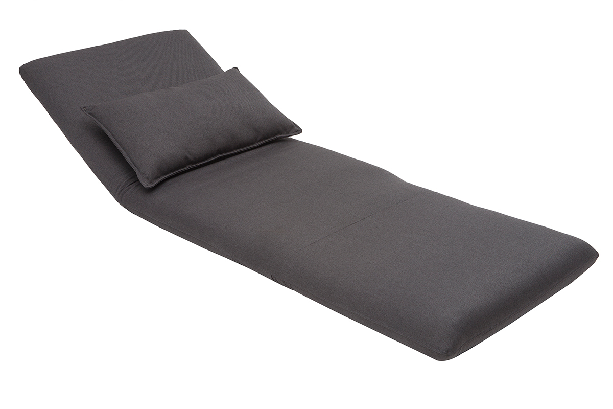 Chauffeuse convertible design gris anthracite SLEEPER