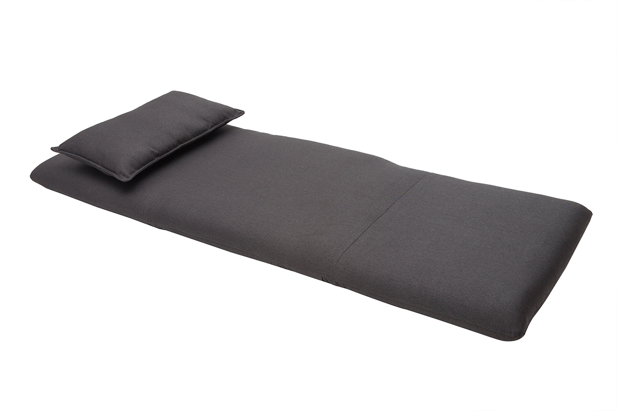 Chauffeuse convertible design gris anthracite SLEEPER