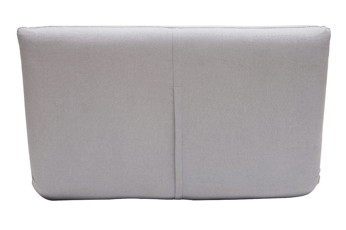 Chauffeuse convertible design gris clair 2 places SLEEPER