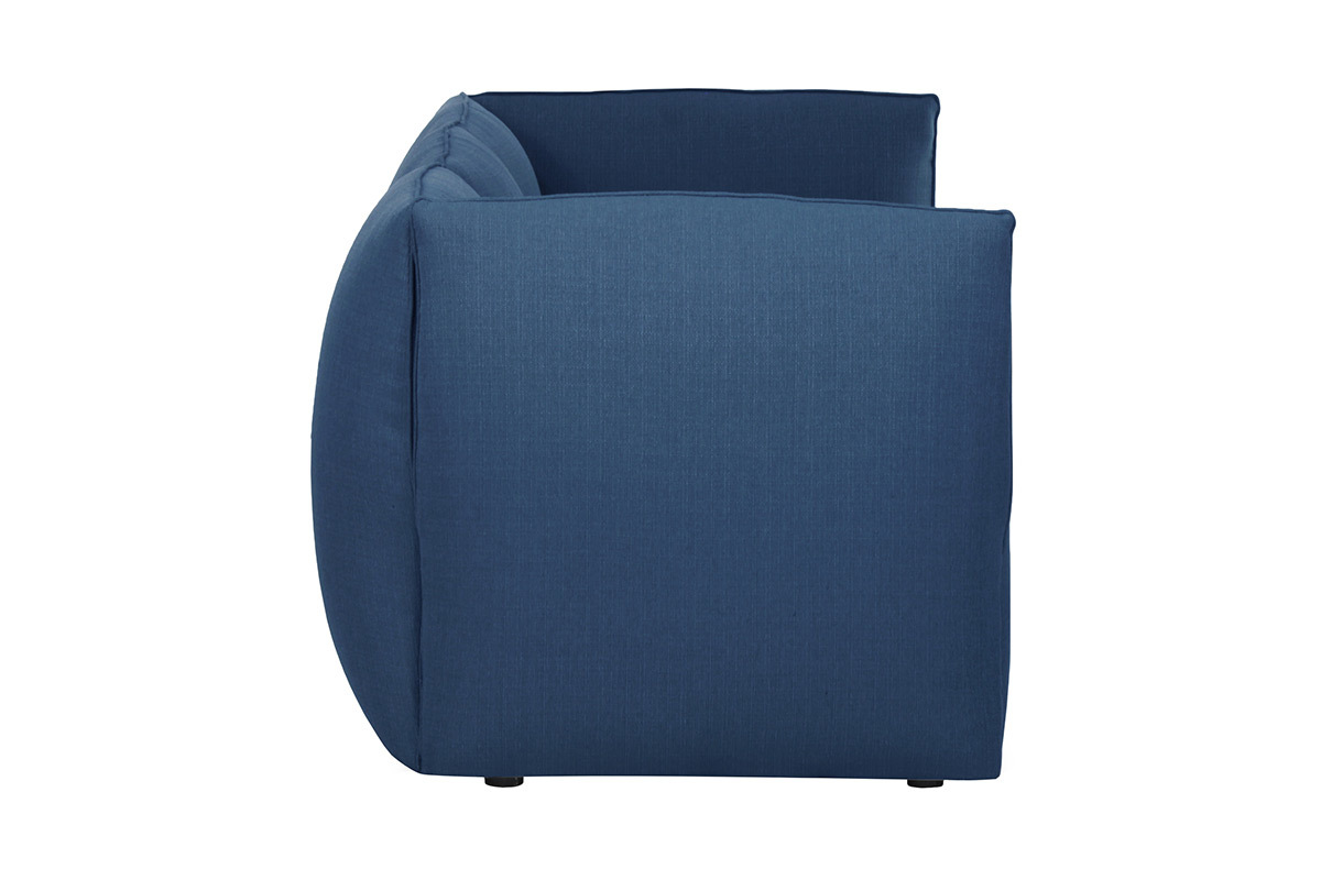 Chauffeuse design tissu bleu fonc� MODULO