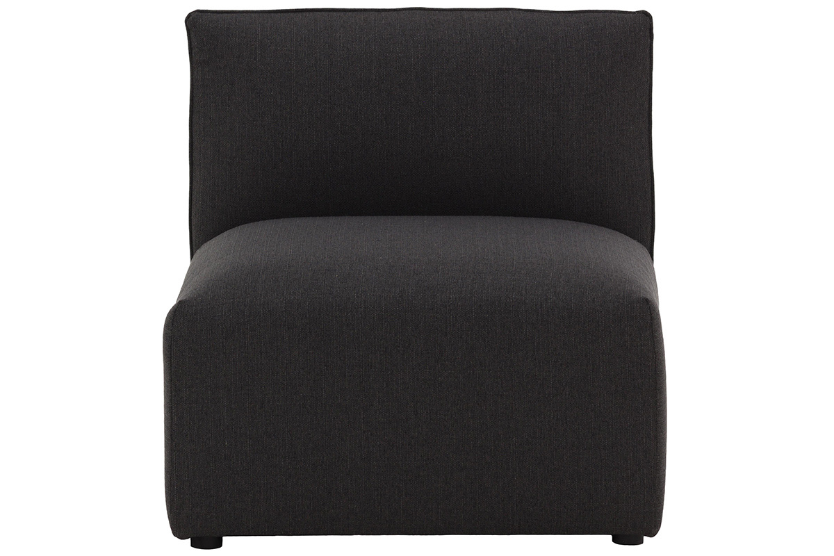 Chauffeuse design tissu gris fonc� MODULO