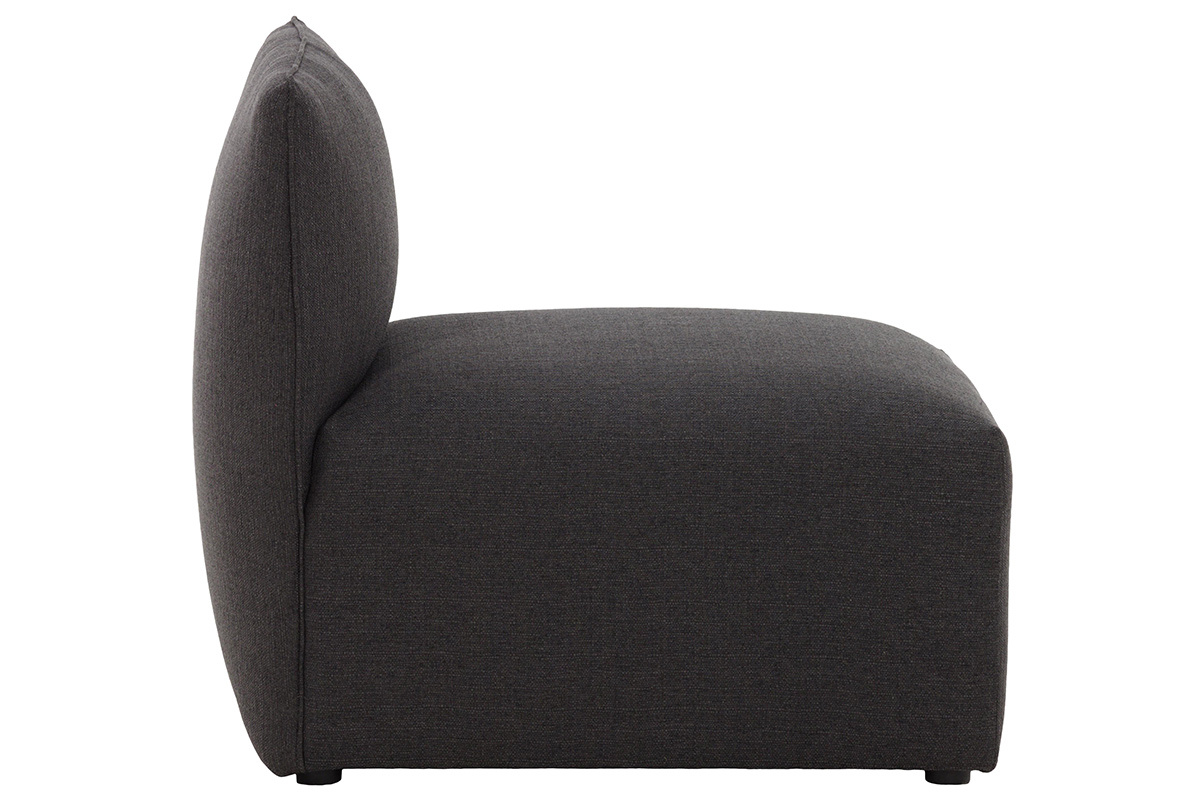 Chauffeuse design tissu gris fonc� MODULO