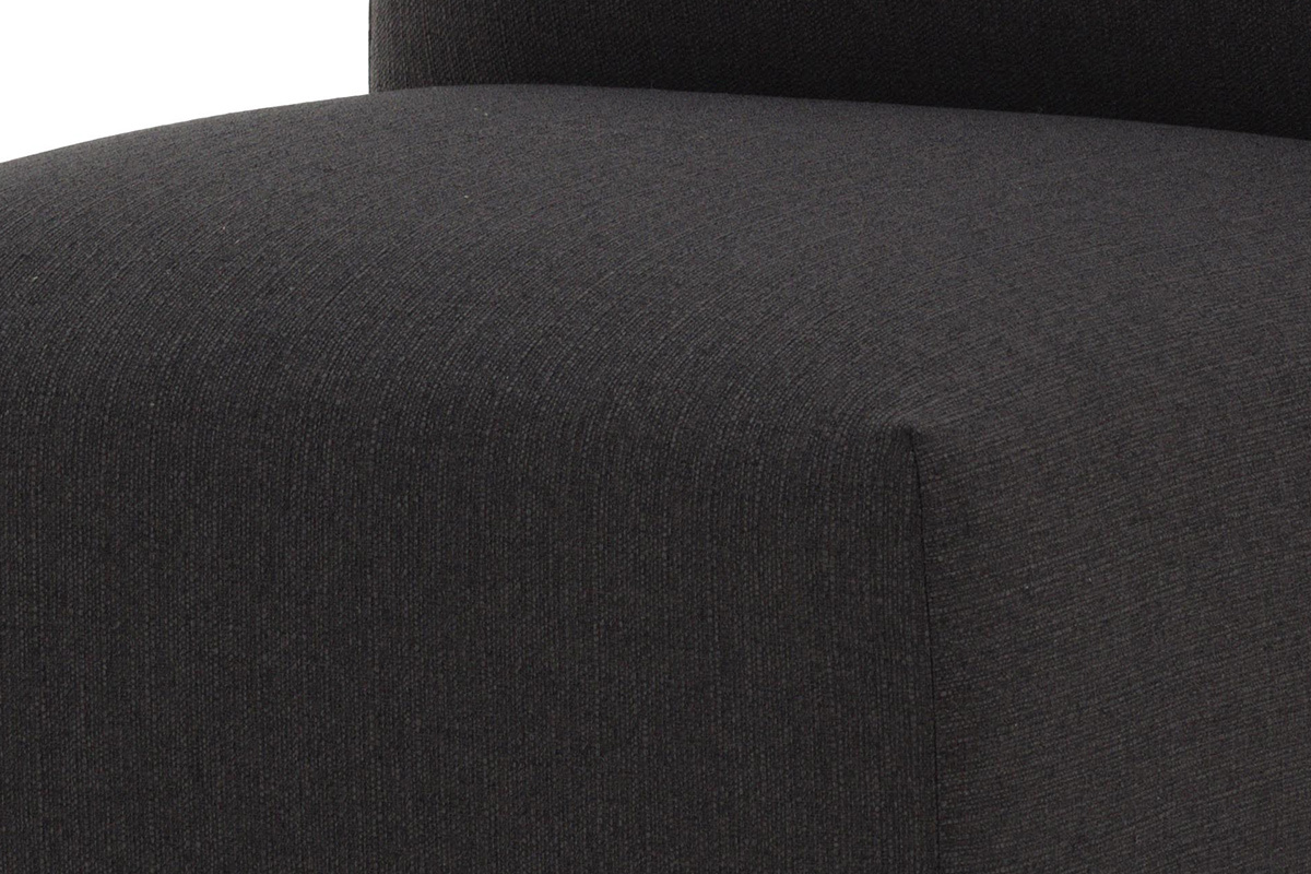 Chauffeuse design tissu gris fonc� MODULO