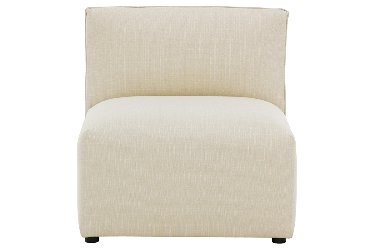 Chauffeuse design tissu naturel MODULO