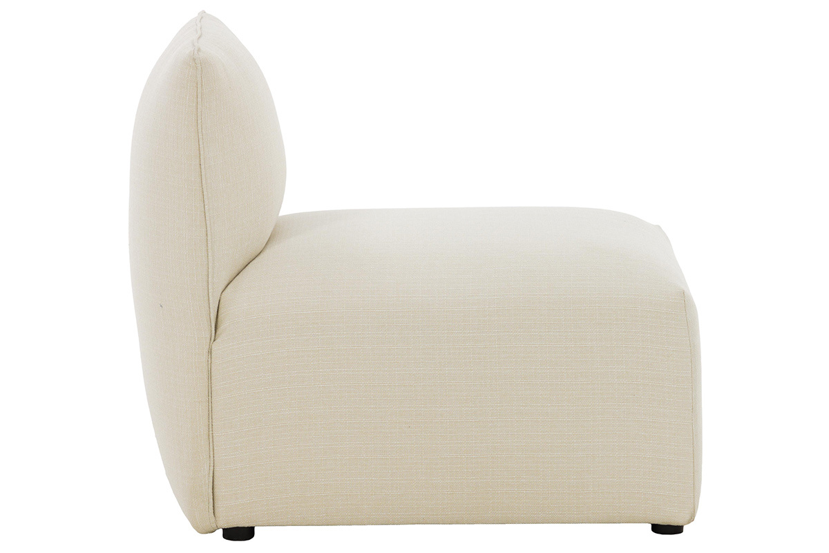 Chauffeuse design tissu naturel MODULO