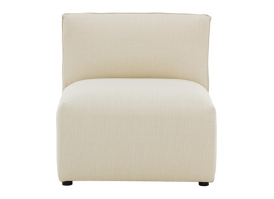 Chauffeuse design tissu naturel MODULO