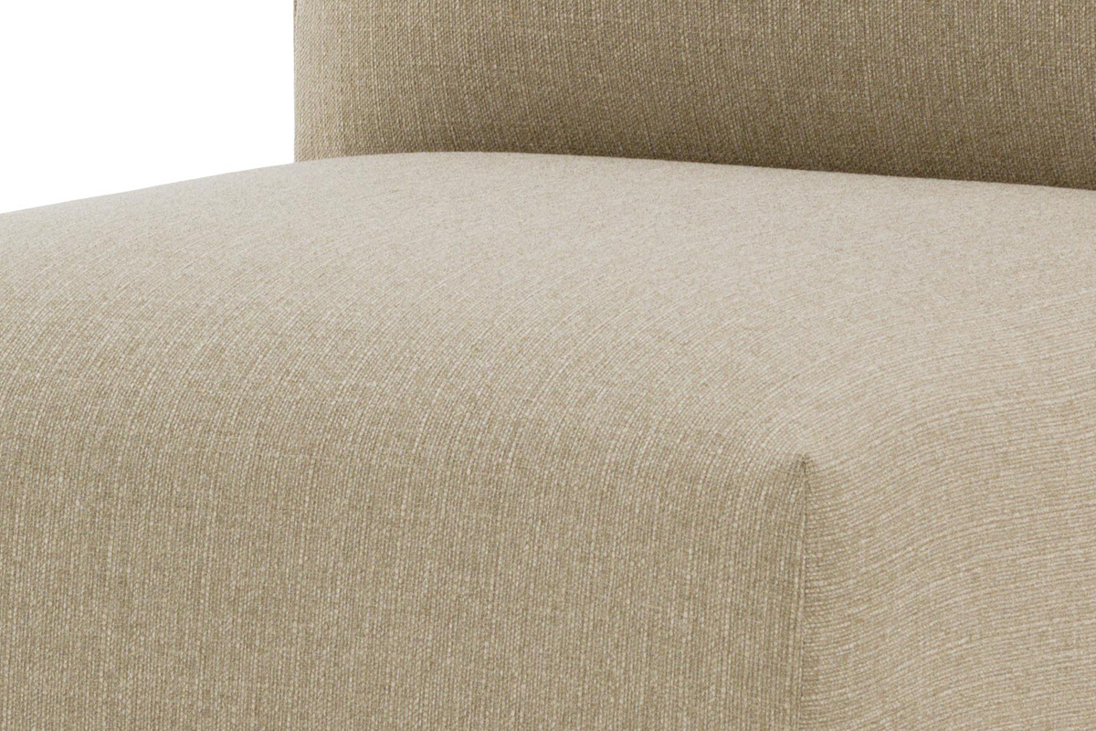 Chauffeuse design tissu taupe MODULO