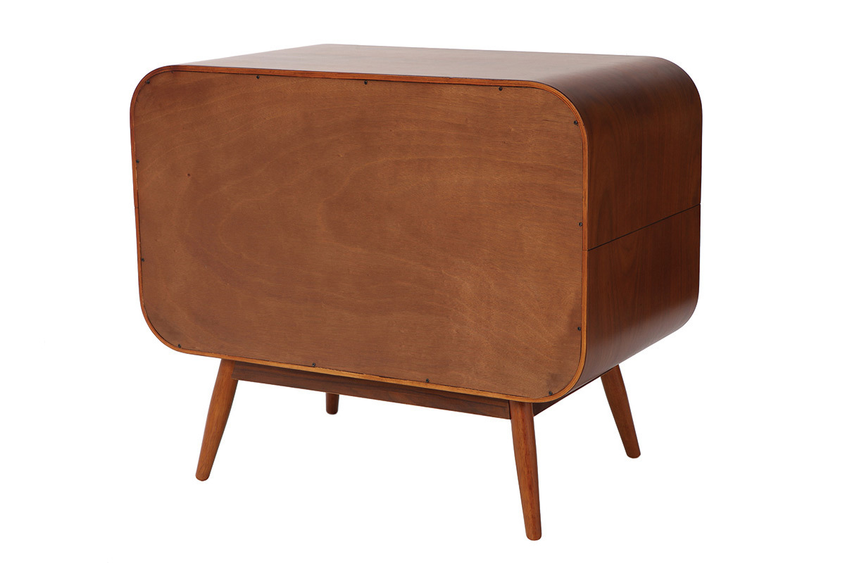 Commode design noyer 3 tiroirs BJORG