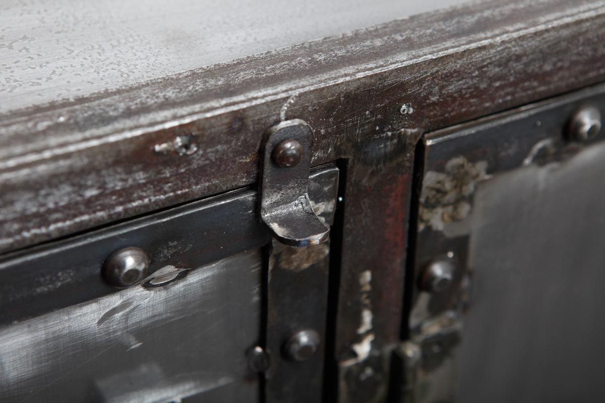 Commode / meubles � chaussures industriel en m�tal FACTORY XL