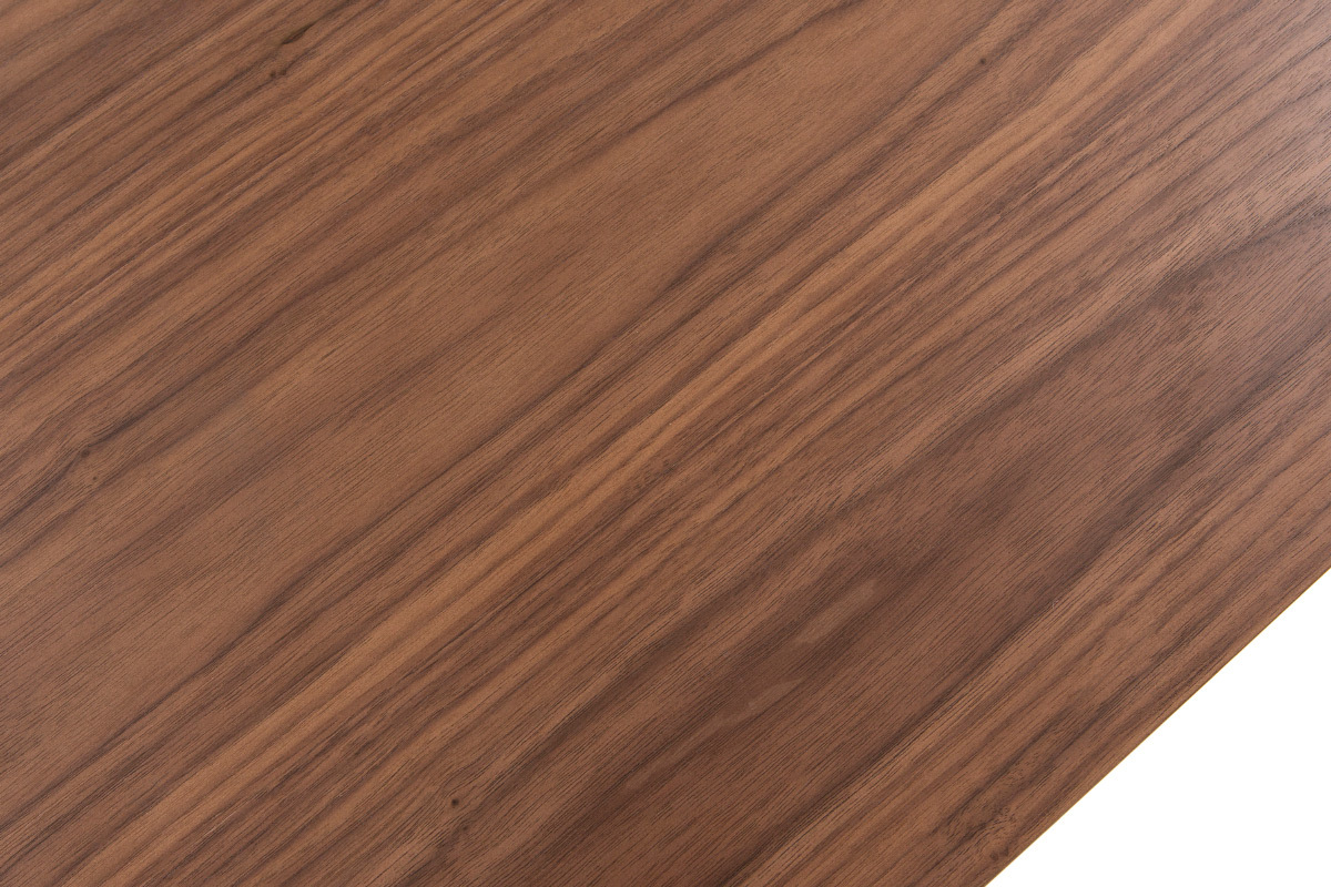 Console design bois fonc noyer L120 cm RUSSELL