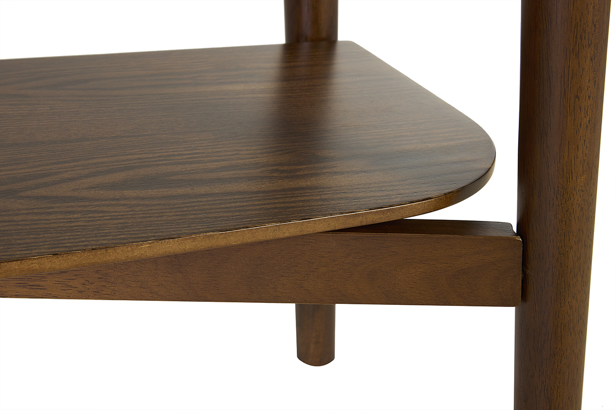 Console en bois fonc� L120 cm CENDY