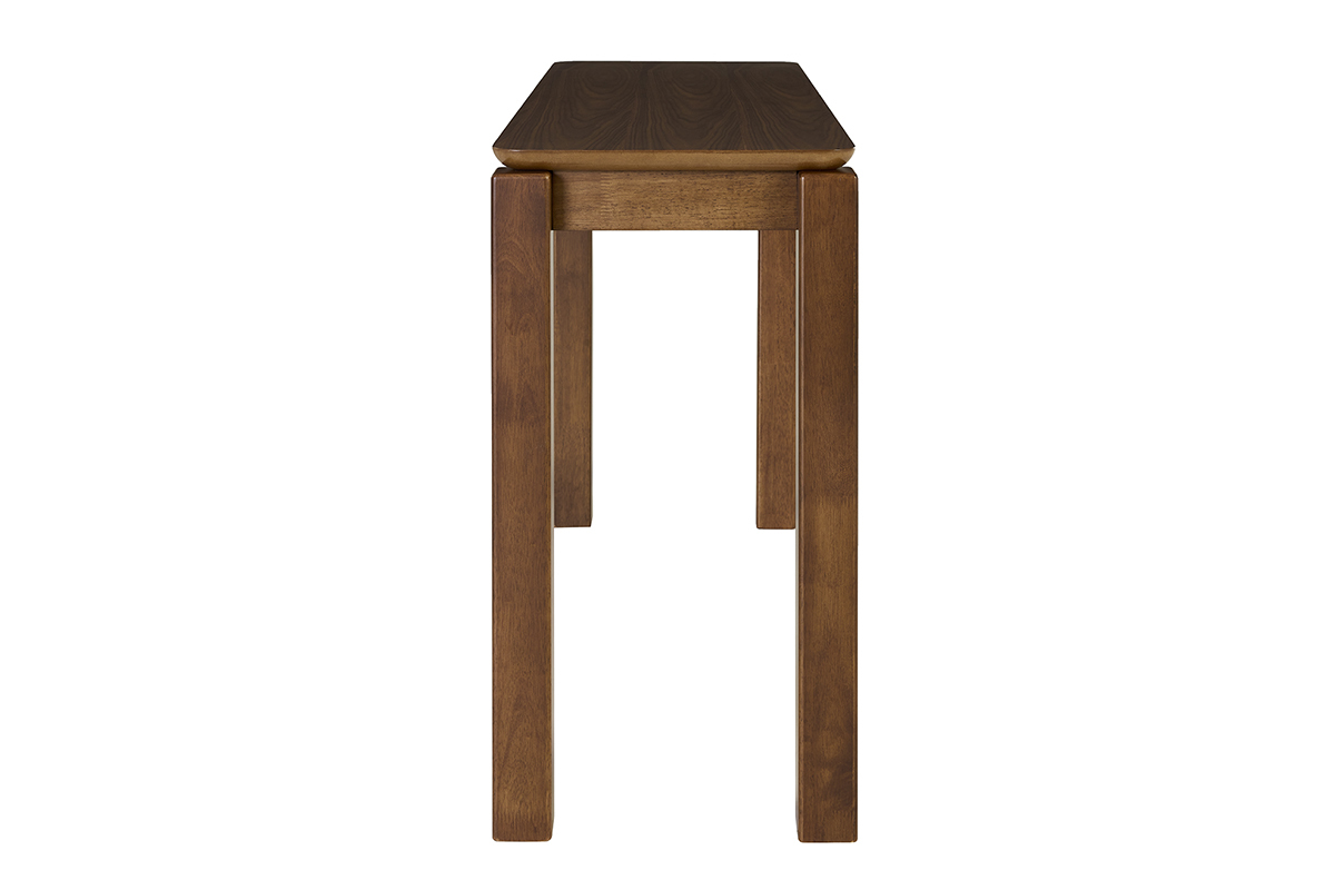 Console en bois fonc� noyer L120 cm RAYA