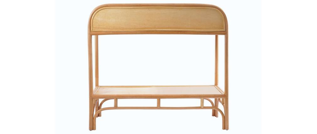 Console en rotin avec tiroirs L90 cm GALON